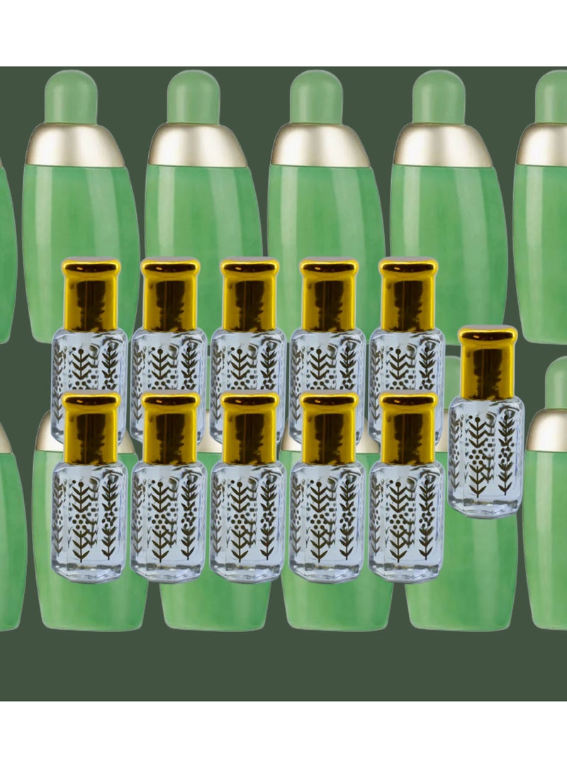 11 Pieces Eden Essential Oil For Women Original Clear 6 Ml