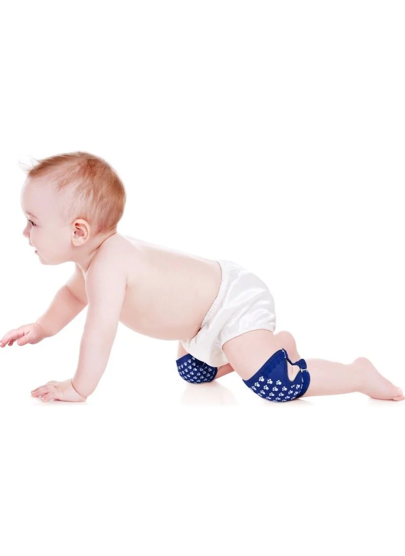 Sevi Bebe Supported Baby Crawling Knee Pad ART-129 Blue