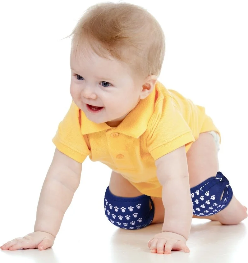 Sevi Bebe Supported Baby Crawling Knee Pad ART-129 Blue