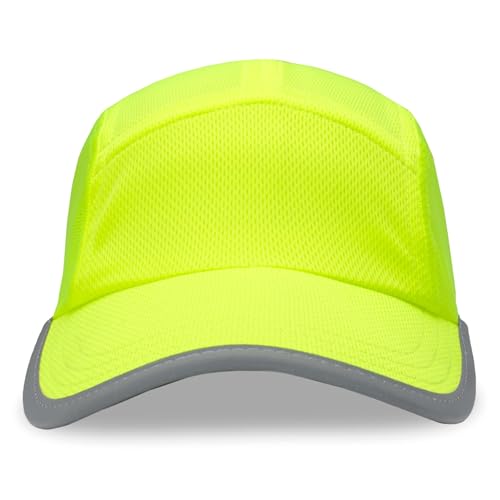 Headsweats unisex adult 7700rf Baseball Cap, High Visibility Yellow Reflective, One Size US - Image 3