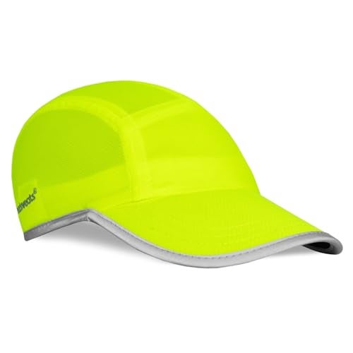 Headsweats unisex adult 7700rf Baseball Cap, High Visibility Yellow Reflective, One Size US - Image 1