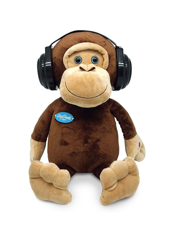 Dragon-i - Chatimals Re-Loaded Monkey Soft Toys Wireless Bluetooth Functions Singing and Dancing Toys for Kids - Image 1