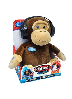 Chatimals Re-Loaded Monkey Soft Toys Wireless Bluetooth Functions Singing and Dancing Toys for Kids