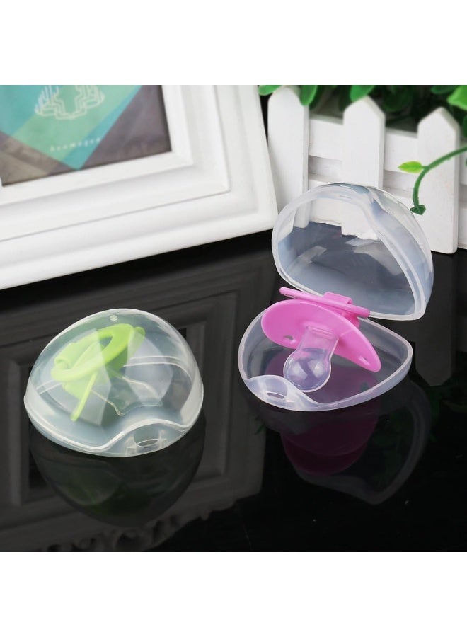 Pacifier Case,Pacifier Holder, Pacifier Box for Travel, BPA Free, 2 Pack - Image 3