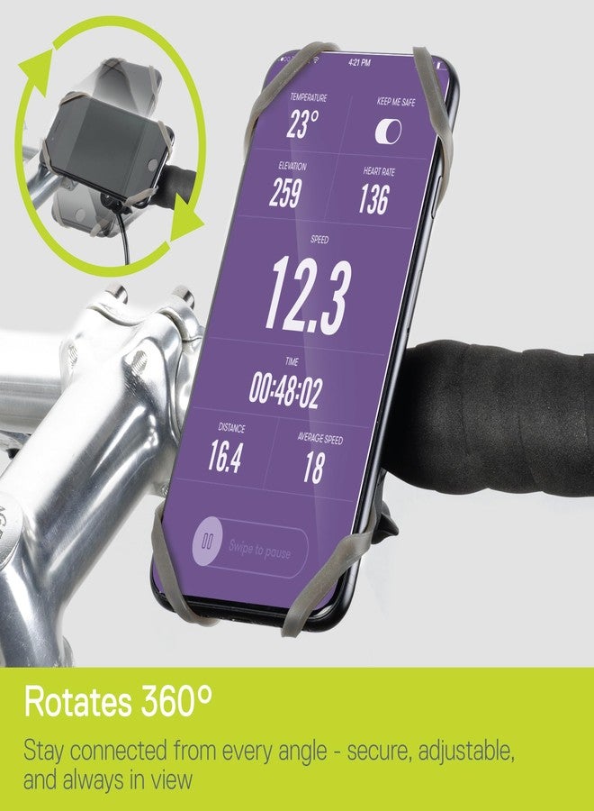 Delta XMount 360 Phone Holder for Bike by Delta Cycle - Universal Bike Phone Mount Rotates 360° - Secures iPhone & All Other Smart Phones Along with Cases - Suitable for Every Bike - Image 2