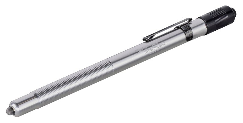 Streamlight 65012 Stylus 11-Lumen White LED Pen Light for Medical, Inspection, and Everyday Use with 3 AAAA Alkaline Batteries, Silver - Image 4