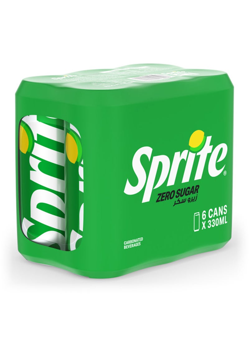 Sprite Zero Lemon Lime Carbonated Soft Drink Can Pack - Image 2