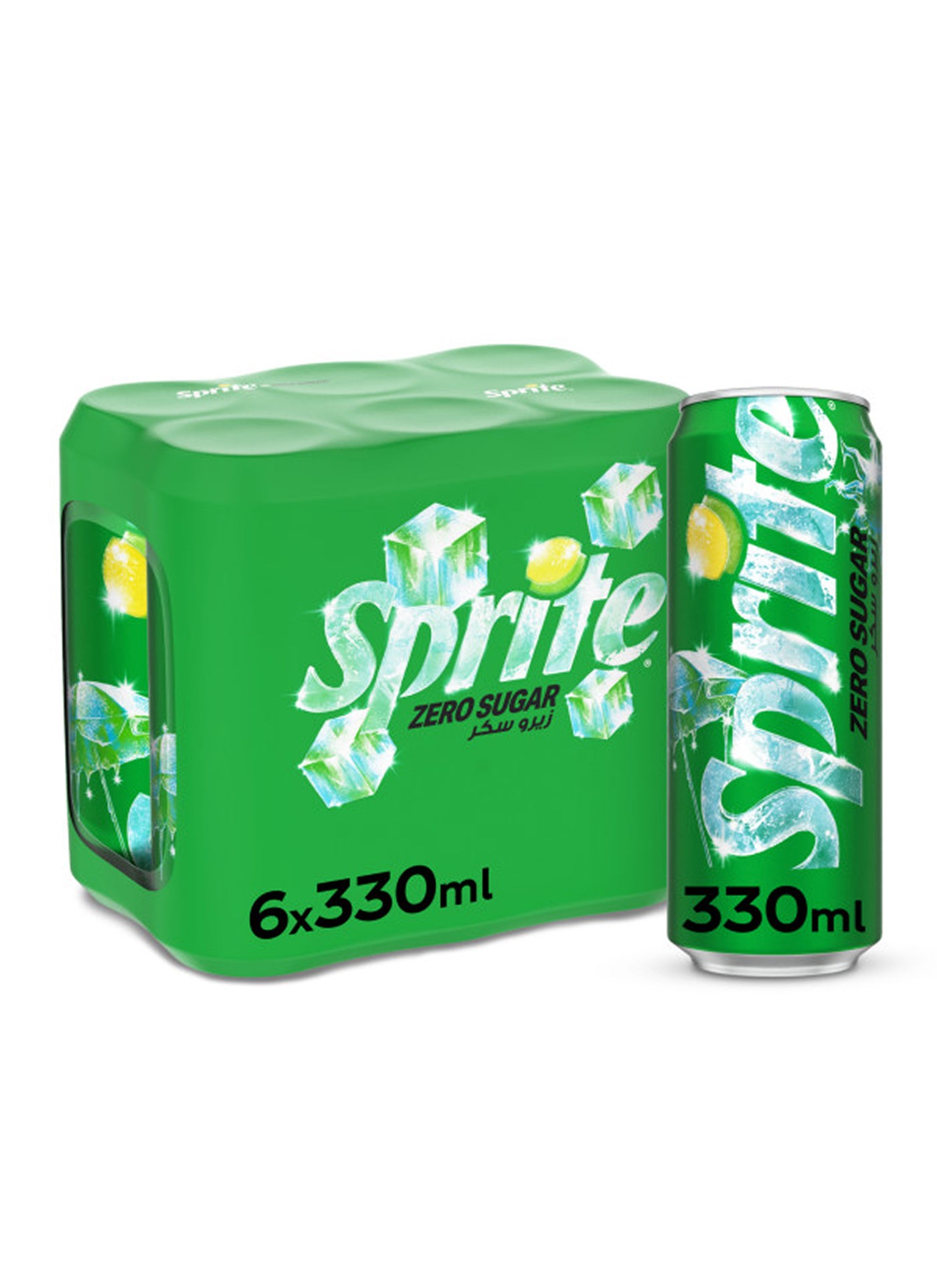 Sprite Zero Sugar Carbonated Soft Drink Can Pack