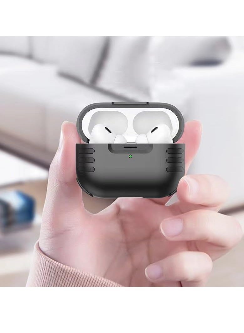 AirPods 3 Case Cover for Women Men, Cat Shaped Design Protective Case with Carabiner Compatible with Airpods 3rd Generation 2021 Green - Image 5