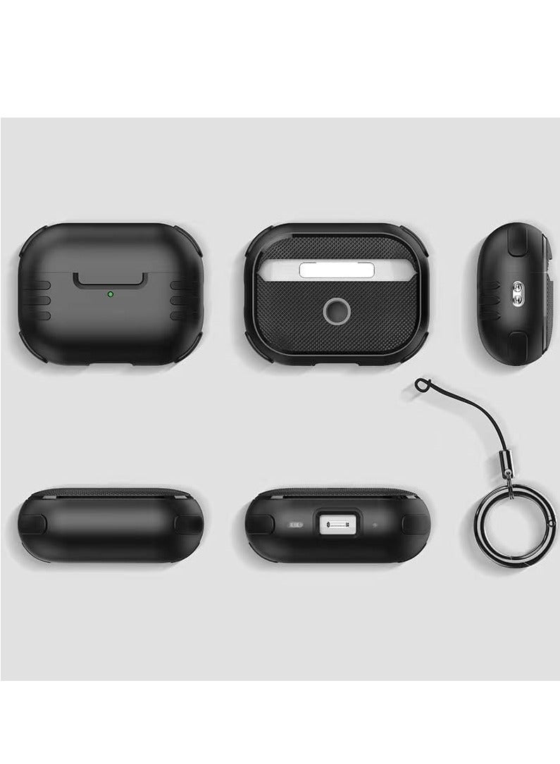 AirPods 3 Case Cover for Women Men, Cat Shaped Design Protective Case with Carabiner Compatible with Airpods 3rd Generation 2021 Green - Image 2