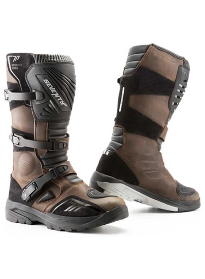 Seventy Degrees SD-BA4 Adv /Trail  Road Unisex  Boots Brown
