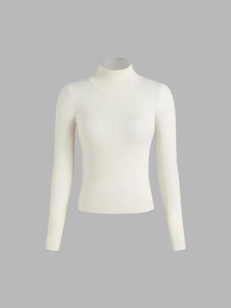 هيكاب Slim Fit Turtleneck Sweater