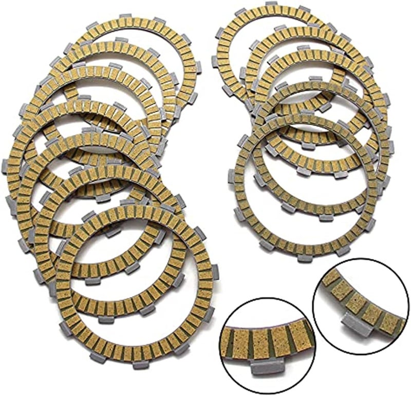 DEMULAX Motorcycle Clutch Friction Disc Plate Kit - Image 4