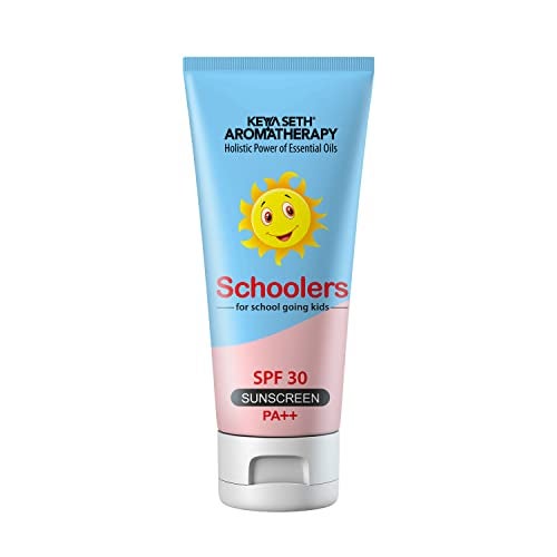 KEYA SETH AROMATHERAPY, DEVICE OF DROP Keya Seth Aromatherapy, Schoolers Sunscreen SPF 30 PA++ for Kids Mineral Based Lotion -Paraben & Sulphate Free 50ml. - Image 1