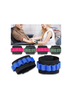 6 Pack Phlebotomy Tube Holder Wristband Blood Draw Tube Bracelet Strap Blood Draw Kit Phlebotomy