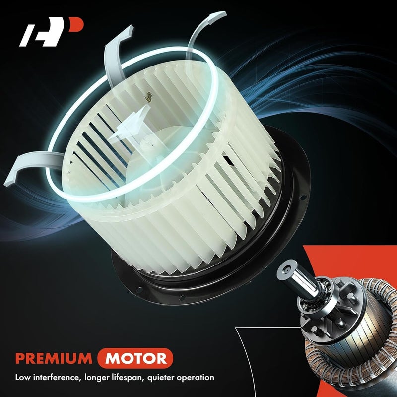 A-Premium HVAC Blower Heater Motor with Fan Cage - Image 5