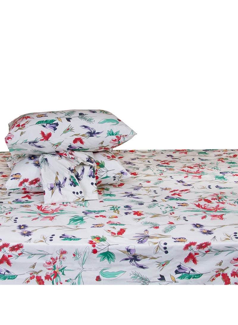 Family Bed stick Bed sheet Cotton 4 pieces size 180 x 200 cm Model 183 from Family Bed  - Image 3