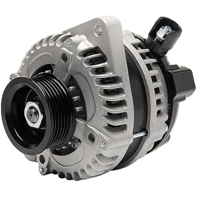 AA Ignition Replacement Alternator - Replaces Part 11391, 104210-5920, 31100-RGW-A01, AL1311X - Compatible with Acura and Honda 3.5L, 3.7L V6 - MDX, RL, TL, TSX, ZDX, Odyssey, Pilot, Ridgeline - Image 1