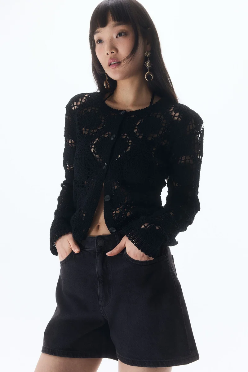 H&M High Denim shorts