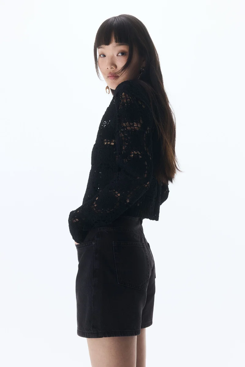 H&M High Denim shorts