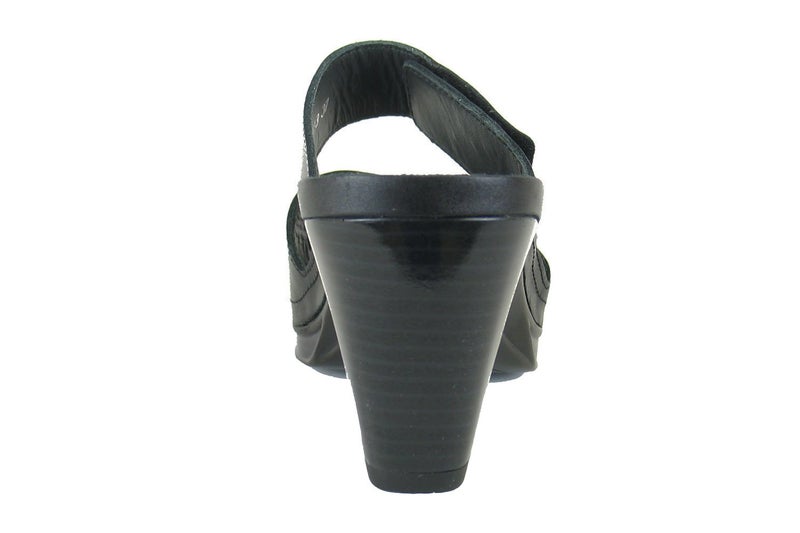 Vital Women's Tosca Leather Sandal,Black Nappa,37 EU/6 M US - Image 5