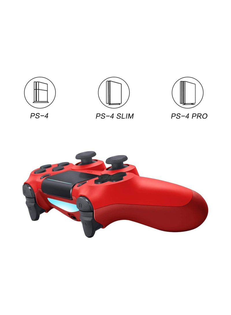 Wireless Controller for PlayStation 4/Slim/Pro with Dual Vibration Joystick Remote Control with Charging Cable (1000mAh) - Image 2