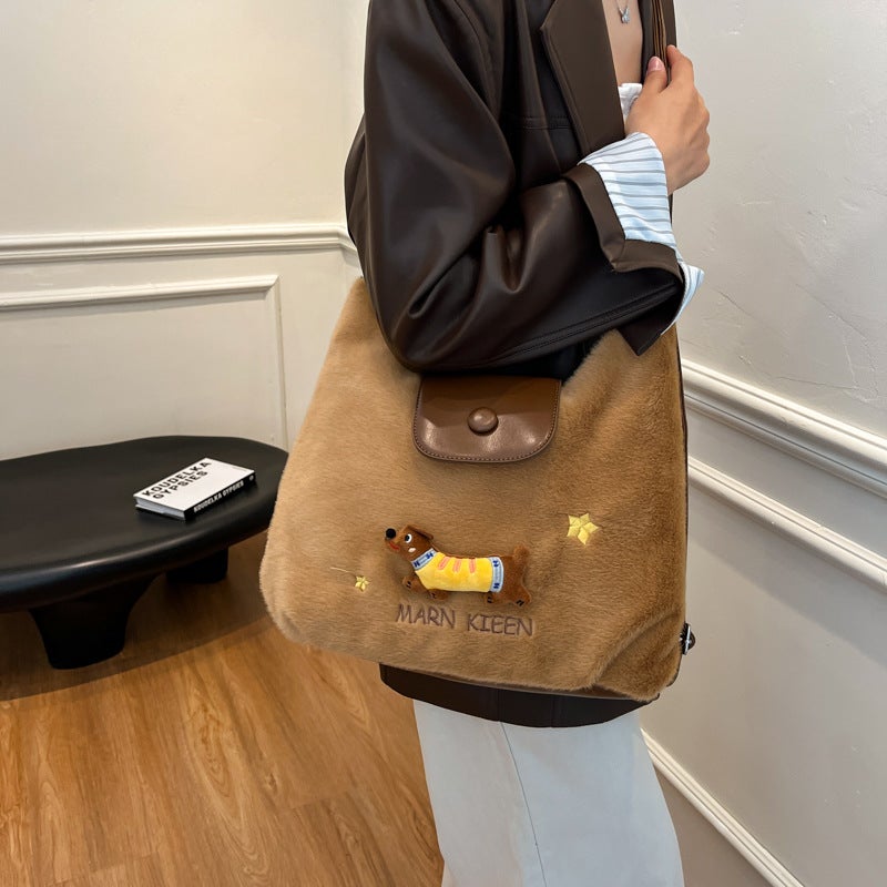 Women'S Bag Large Capacity High-End Handbag Bag Women'S Vintage Tote Bag Crossbody Bag Trendy - Image 3