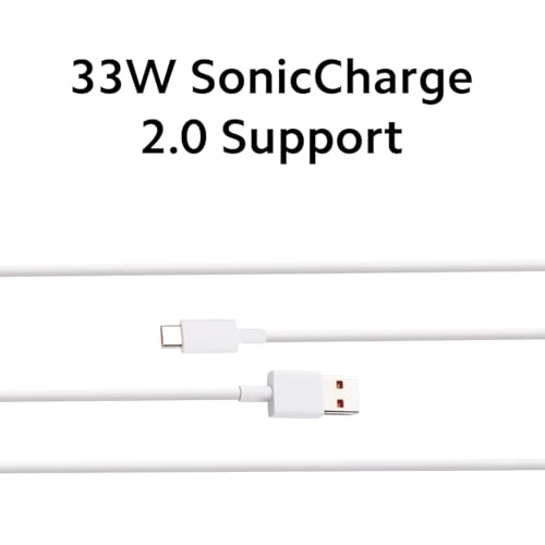 Sounce Mi Xiaomi 33W Fast Charging Cable USB C Quick Charge 4.0 Soniccharge Cord Compatible withMi, Redmi, iPhone 15 Pro Samsung Galaxy Android Phone Laptop PD Charger Cable (White) - Image 4