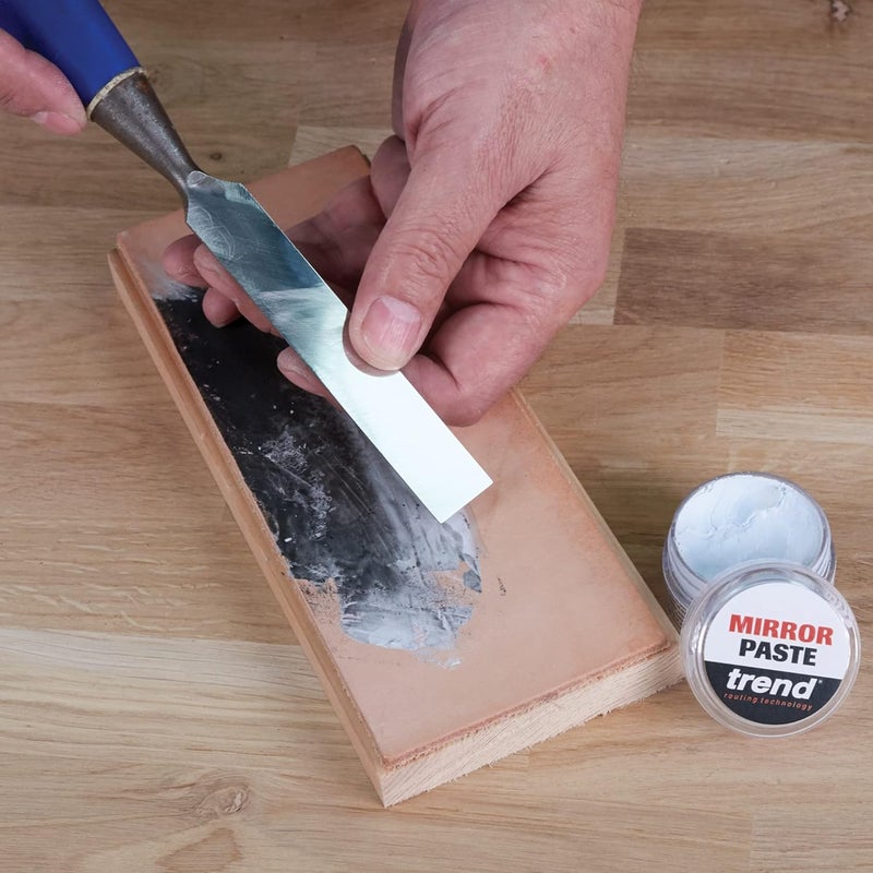 Trend Ultra Fine Mirror Paste & Premium Leather Strop, Hone and Polish Your Knives and Sharpened Tools, DWS/MP/KIT - Image 5