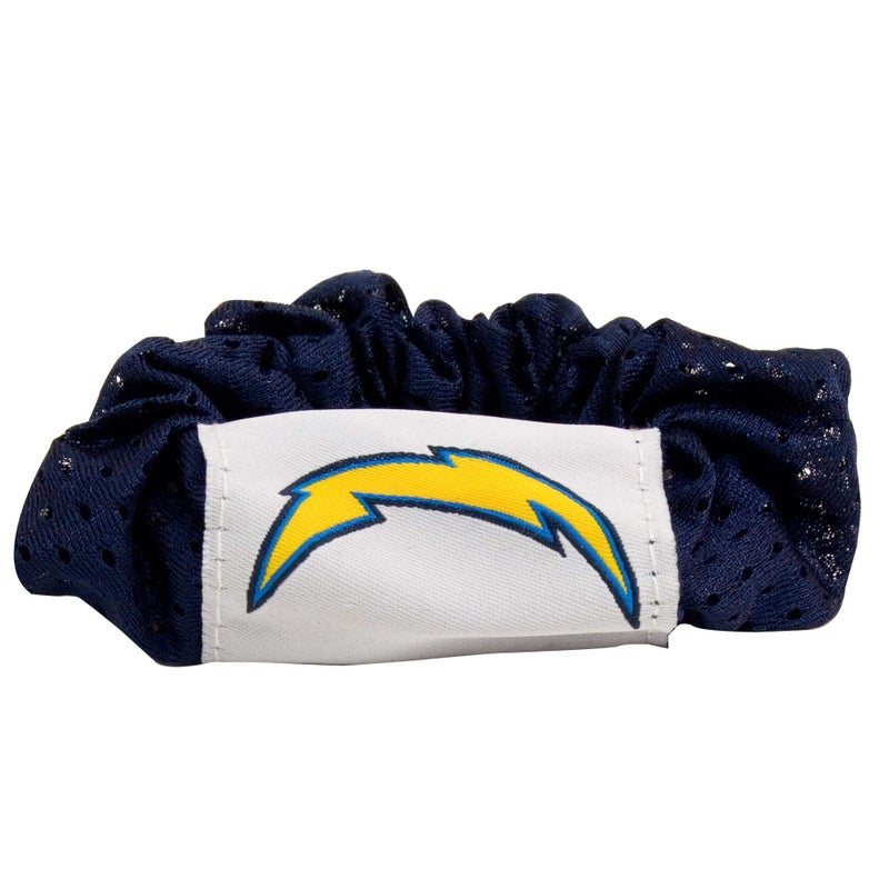 Littlearth Women's NFL San Diego Chargers Jersey Hair Scrunchie, One Size, Team Color, (300401-CHRG) - Image 4