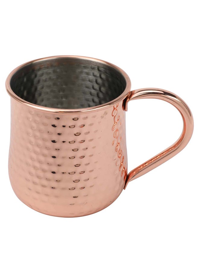 AL SANIDI Habb Al-Romman Stainless steel coffee and tea cup, Coffee cup for trips and travel, Coppery, 500 ml  - Image 1