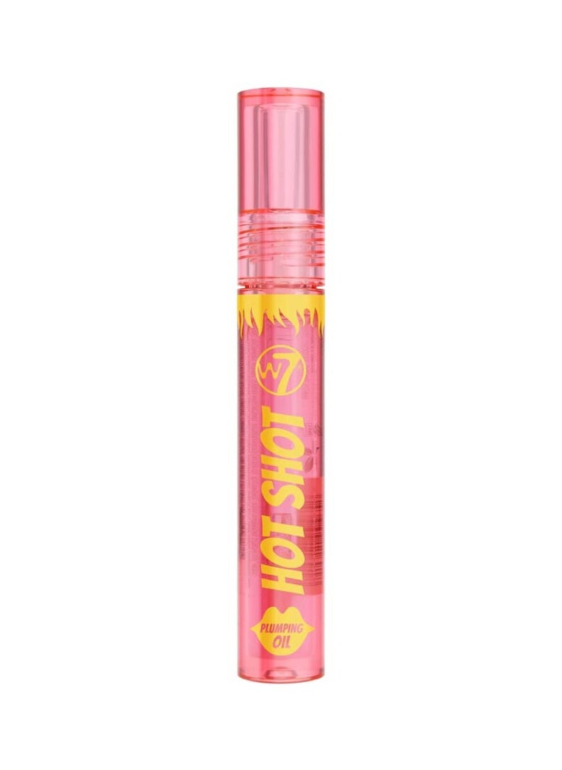 W7 W7 Hot Shot Plumping Oil Bundle - Enhancing & Repairing Plump Effect For Fuller Lips - Clear & Soft, Natural, Everyday Lip Care - 2 Pack  - Image 2