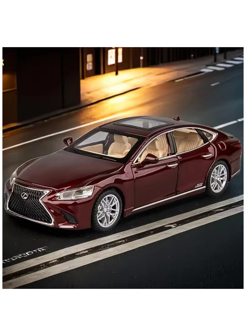 حديقة الألعاب محاكاة سيارة لكزس LS500h بمقياس 1:32 - سيارة هجينة للأولاد | نموذج DC، أفضل هدية للأطفال - Image 3