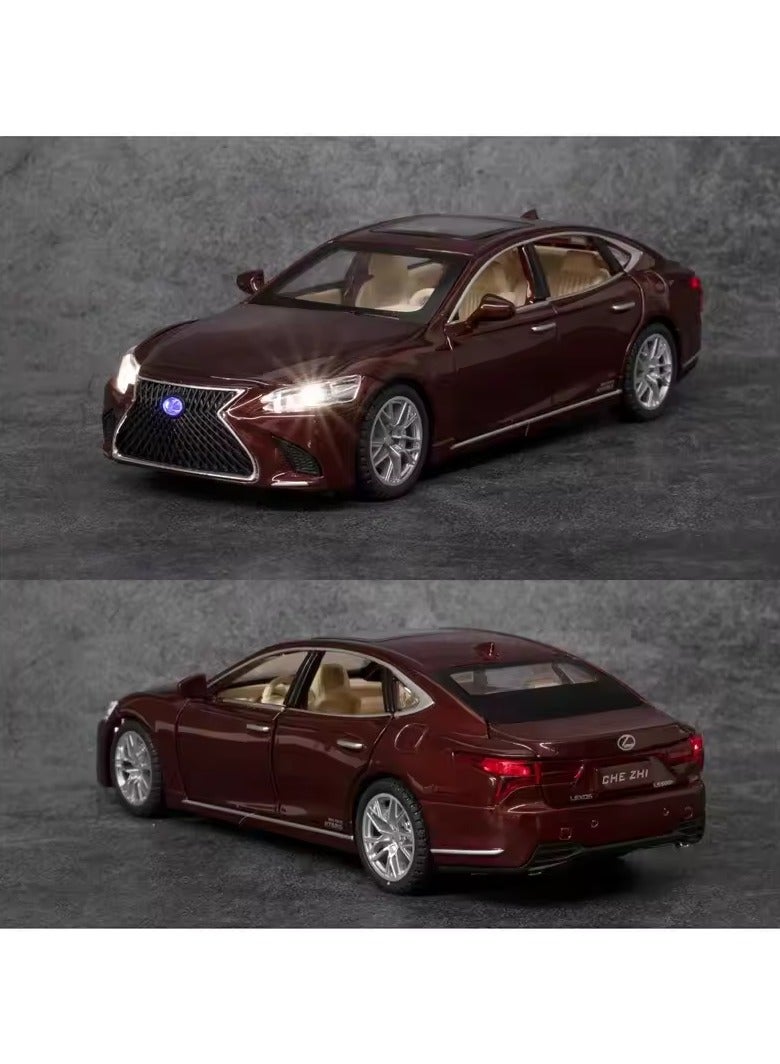 حديقة الألعاب محاكاة سيارة لكزس LS500h بمقياس 1:32 - سيارة هجينة للأولاد | نموذج DC، أفضل هدية للأطفال - Image 2