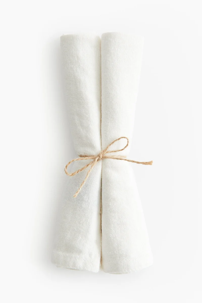 H&M 2-pack linen-blend napkins