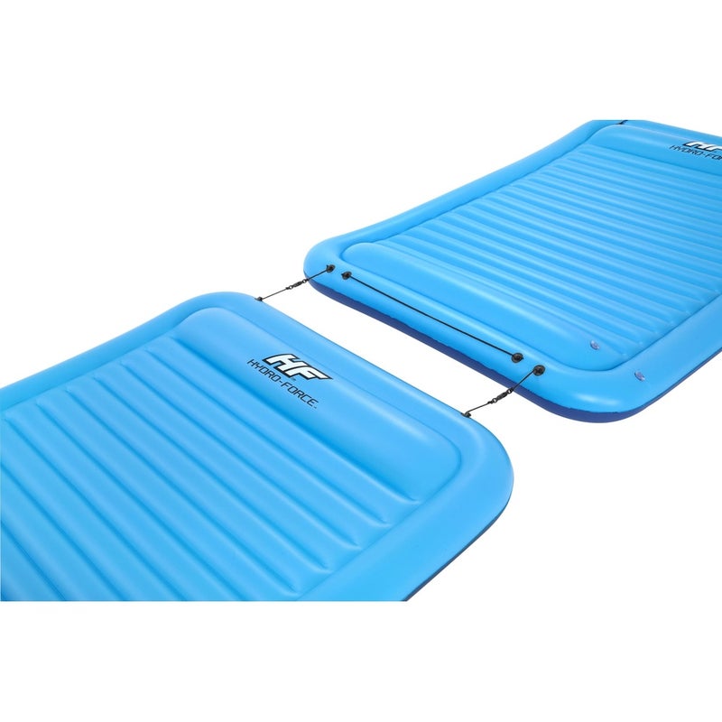 Bestway - Hydro-Force Sun Soaker Giant Inflatable Floating Platform 290x191 cm- 43542 - Image 4