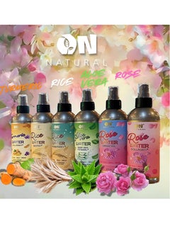 On Natural Rose Water [Original] 8oz, Facial and Hair Mist for all day hydration  - Image 3