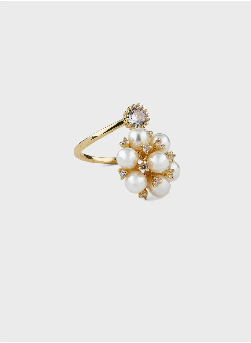 Ella Limited Edition Cz Pearl Ring