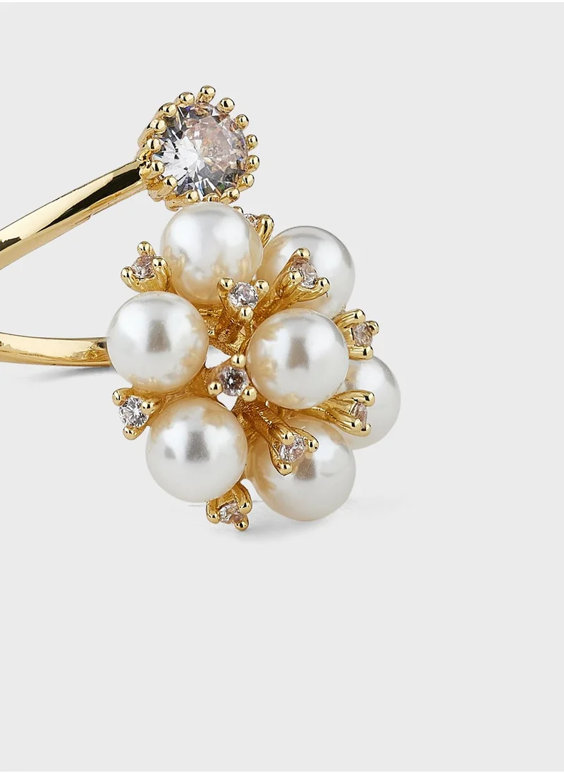 Ella Limited Edition Cz Pearl Ring