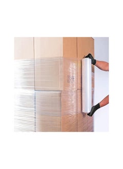 Transparent Film for Plastic Packaging 50 cm x 200 m, 23 Microns, Industrial Stretch Resistance, Transparent Adhesion, Wrap for Moving, Pallets. (Roll 4, Transparent Film) - pzsku/ZA748C8CAB19CD114CBF4Z/45/_/1739616757/56b9955b-0191-49eb-82a7-b62459172937