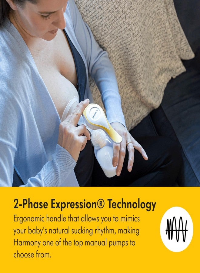 Medela Perfect Pair Bundle with Medela Harmony Manual Breast Pump & Silicone Breast Milk Collector, Lightweight and Discreet, Made Without BPA - Image 4