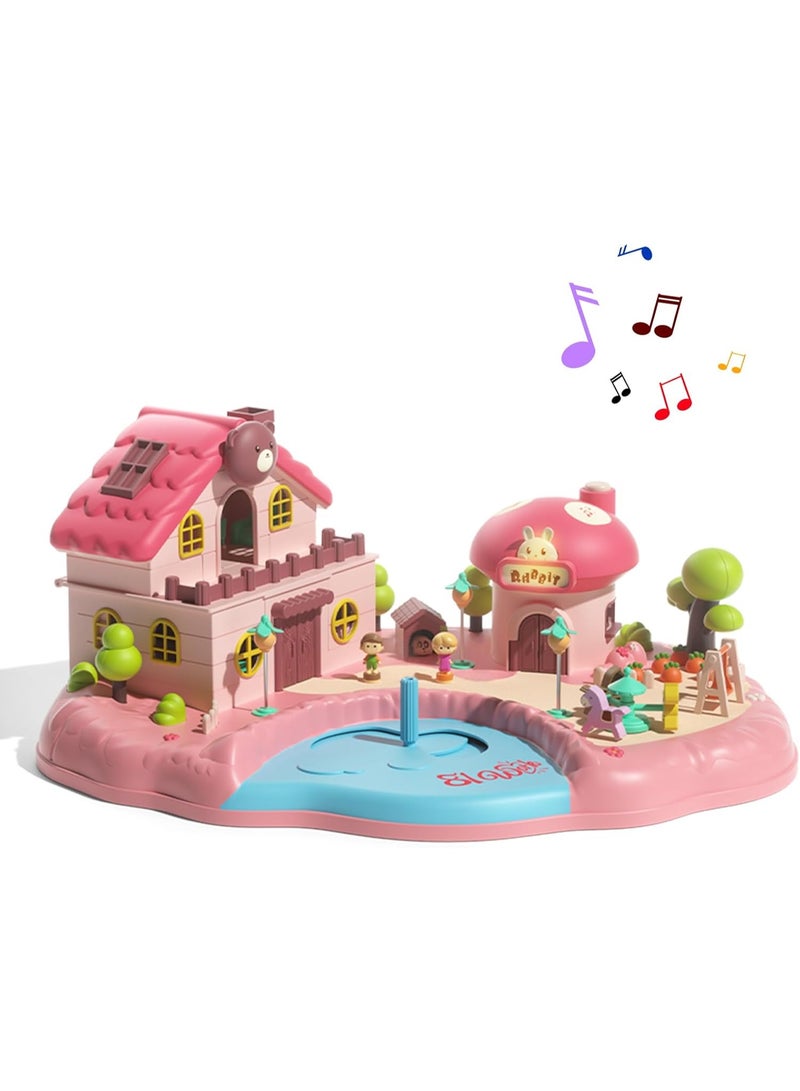 A set of magnetic clips for all playhouses with toddler and young children's characters, sound effects, Christmas accessories, and Christmas furniture. A great Christmas treat for kids. - Image 5