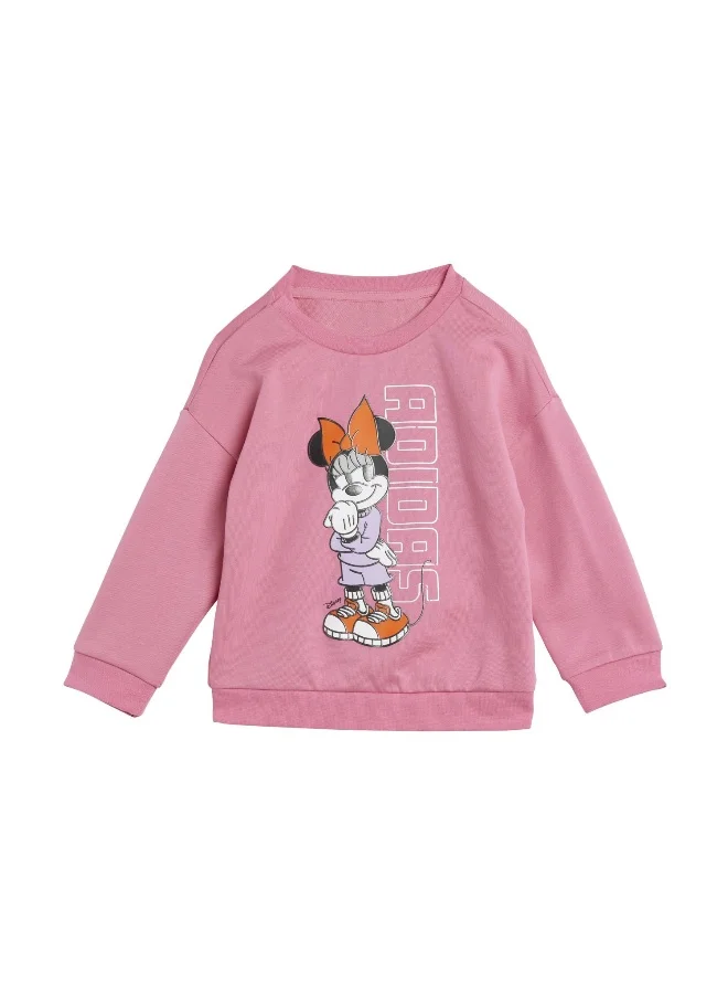 adidas Adidas I Dy Mi Jog Pink Youth/Baby Jogger Suits For Kids
