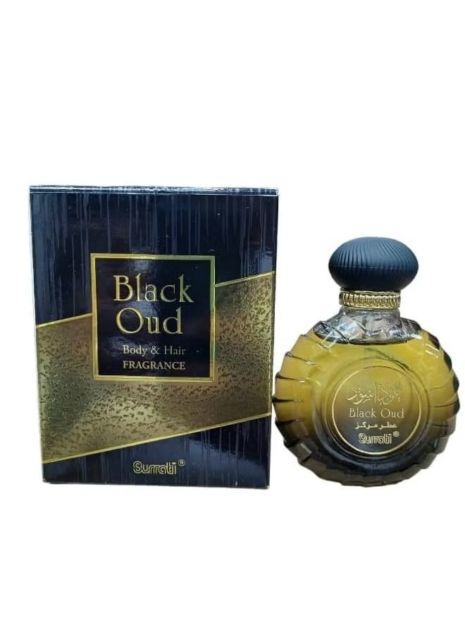 عطر زيتي مركز عود أسود 20مل
