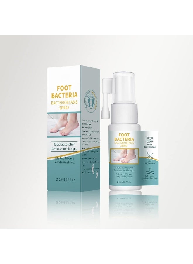 SAFENHAND 20ml Foot Spray Foot Treatment Spray Foot Against Bad Plant Extract Odor Eliminator Gentle Peeling Foot Treatment Spray - Image 3