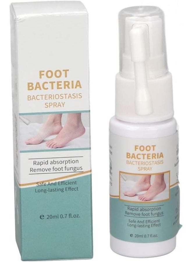 SAFENHAND 20ml Foot Spray Foot Treatment Spray Foot Against Bad Plant Extract Odor Eliminator Gentle Peeling Foot Treatment Spray - Image 1