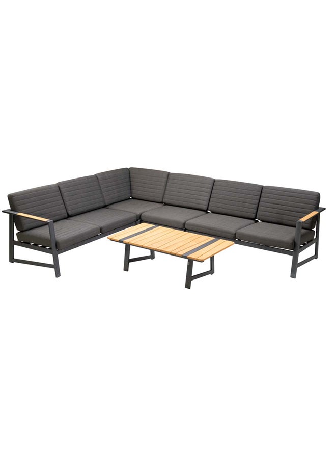 Suncoast Vision L-Shape Sofa Set - Charcoal  - Image 2