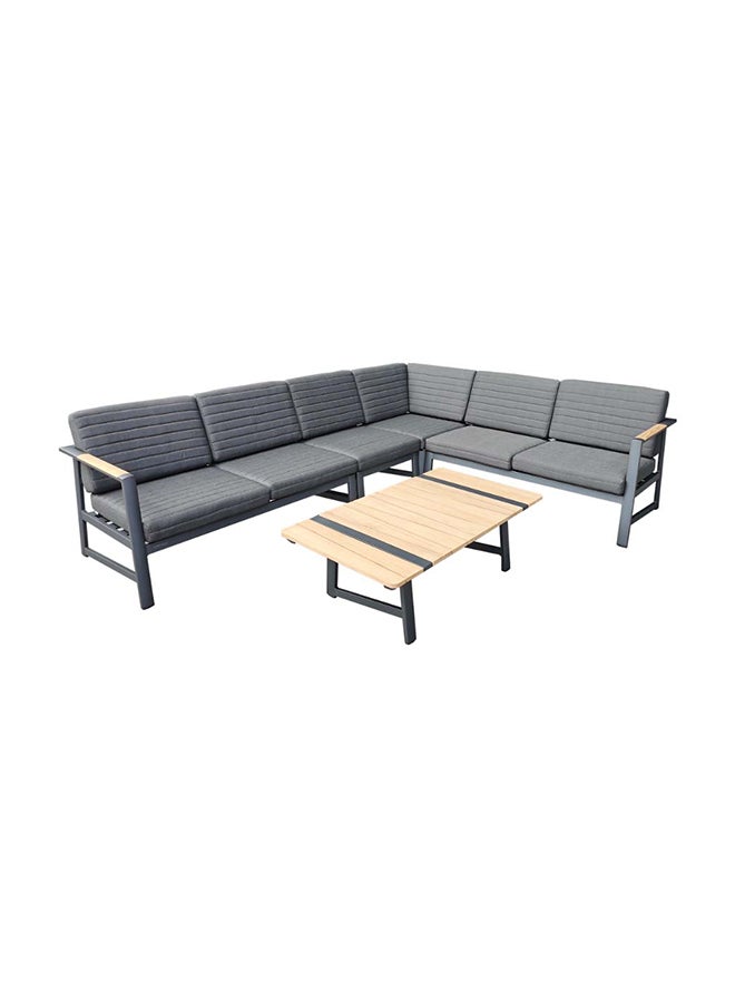 Suncoast Vision L-Shape Sofa Set - Charcoal  - Image 1