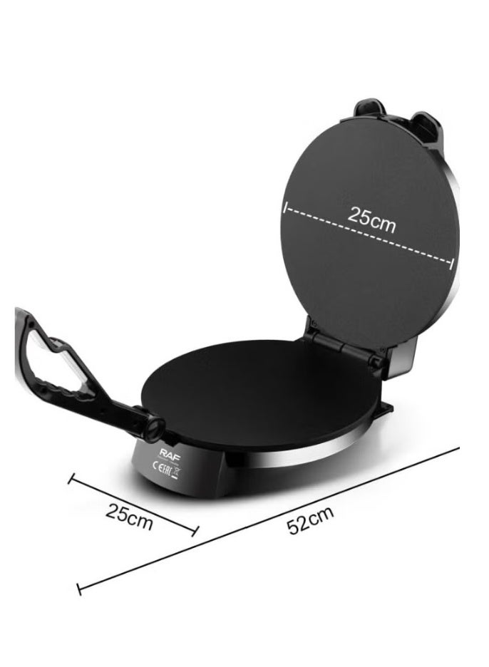 RAF Roti Maker Electric Non-stick Plate R509 1800W Double Sided Heating - Image 4
