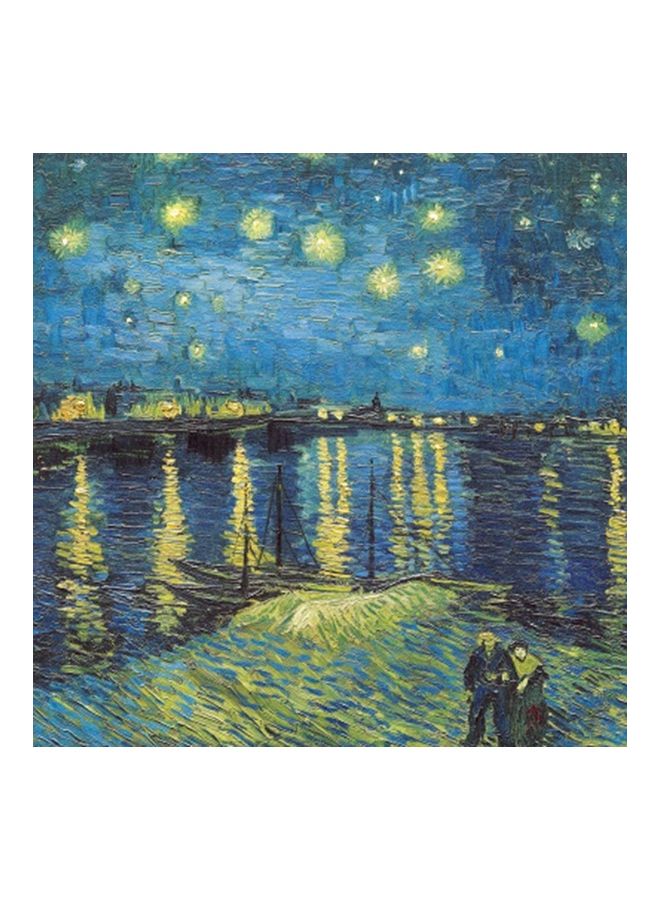 2000-Piece Starry Night Jigsaw Puzzle Set 13.22x10.04x2.24cm - Image 3